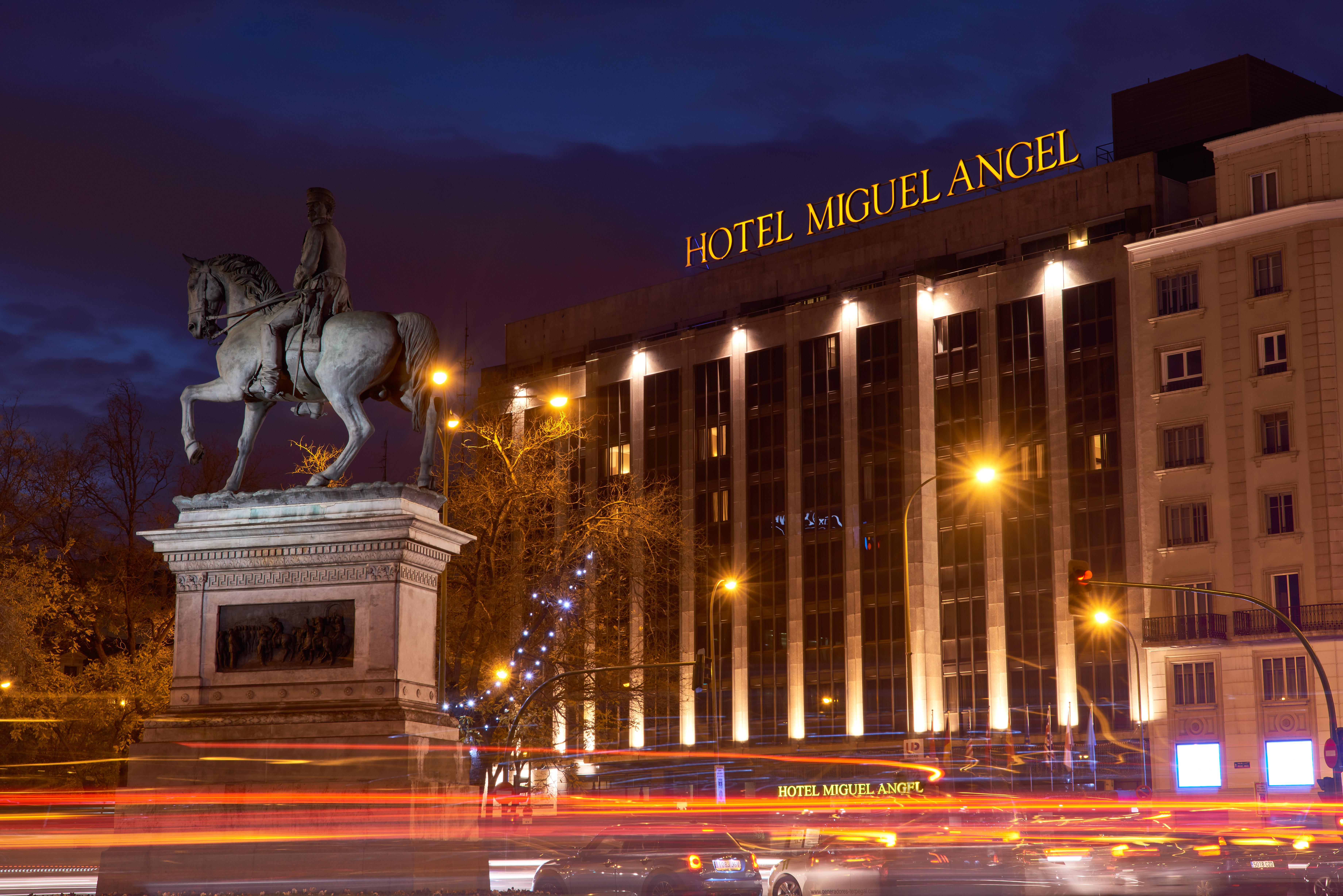 Hotel Miguel Angel Madrid Bagian luar foto