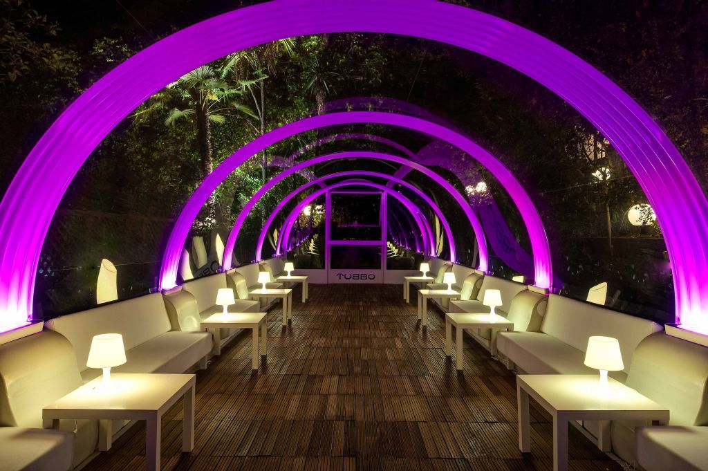 Hotel Miguel Angel Madrid Fasilitas foto The interior of the nightclub
